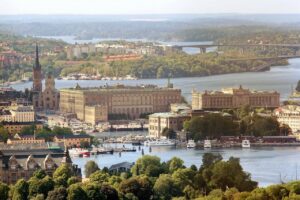 Pałac królewski w Szwecji